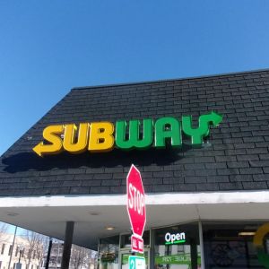 Branded Channel Letters for Subway
