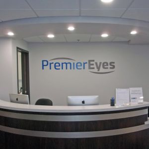 Premier Eyes Sign for Optometrist Office in Brookfield, WI