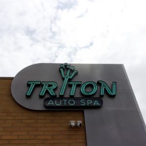 Triton Auto Spa Car Wash Neon Sign - Madison, WI