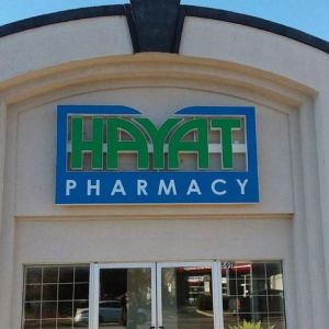 Hayat Pharmacy Channel Letters - Sheboygan, WI