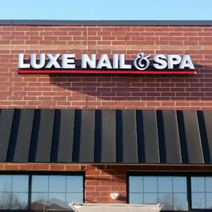 Luxe Nail & Spa Channel Letters